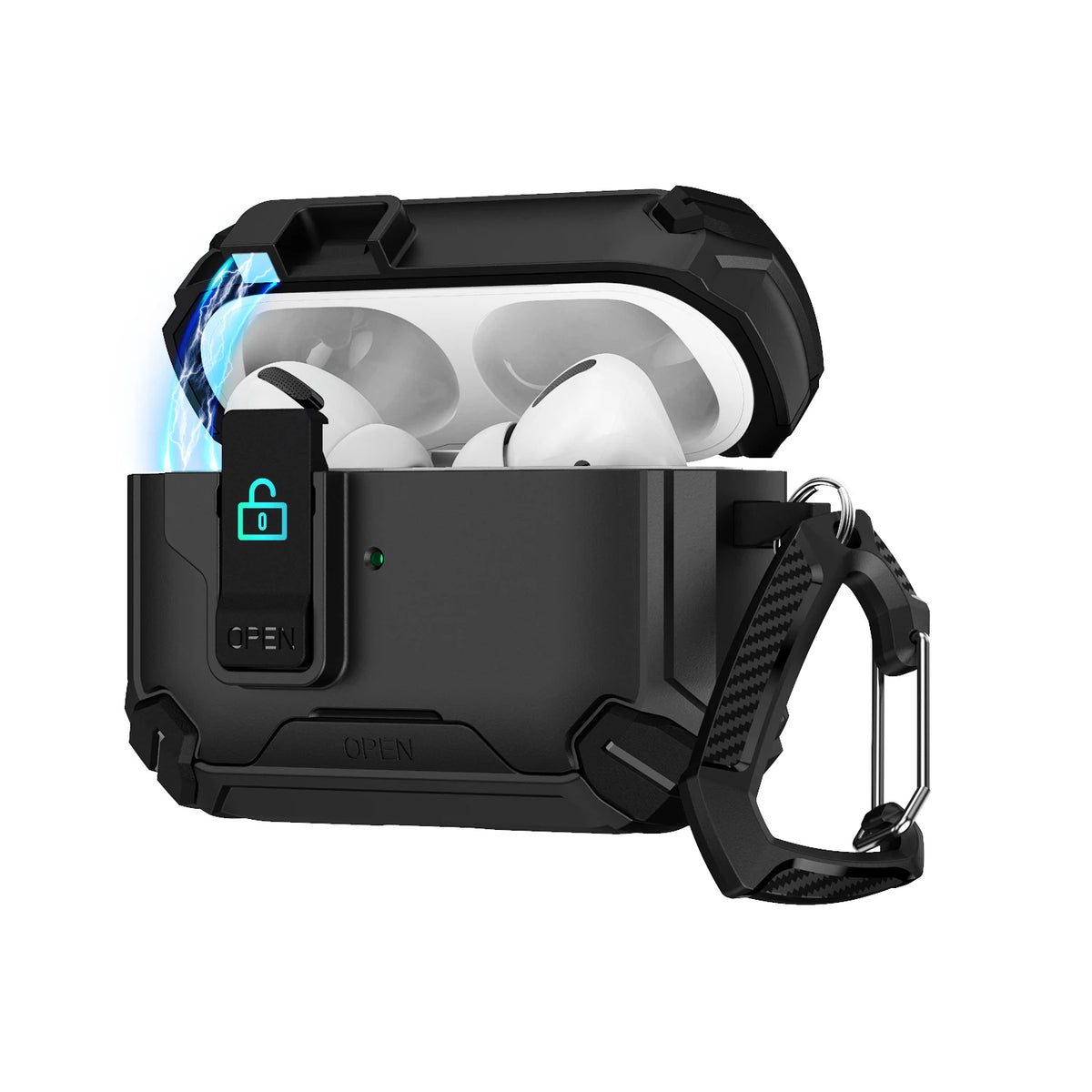 Phone Holder Security Lock Cover For AirPods Pro 3 2025 Case For AirPods Pro3 Pro 3rd Gen 2025 Cases Shockproof Headphone Cover