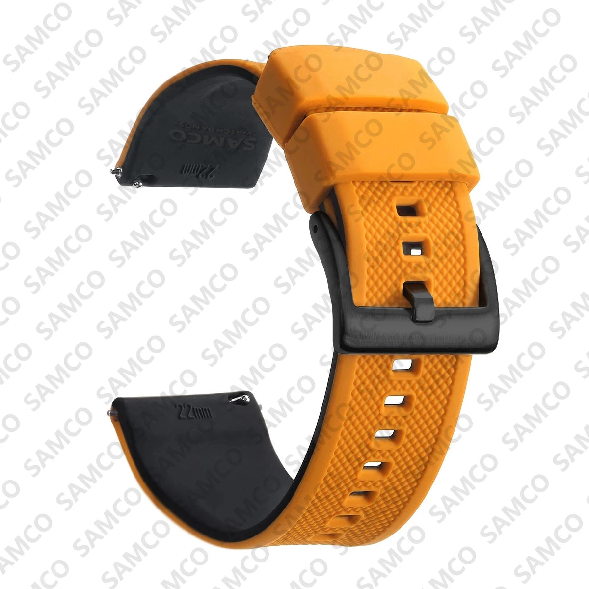 Quick Release Rubber Watch Strap Silicone Watch Band 18mm 20mm 22mm Huawei ,Samsung Galaxy, Garmin, Watch Replacement Watchband
