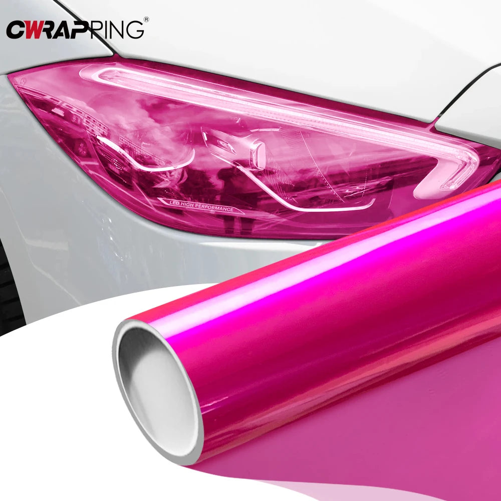 Car Light Headlight Taillight Tint Vinyl Film Stickers Fog Light Rear Lamp Taillight Tint Styling Waterproof Smoke Black Films