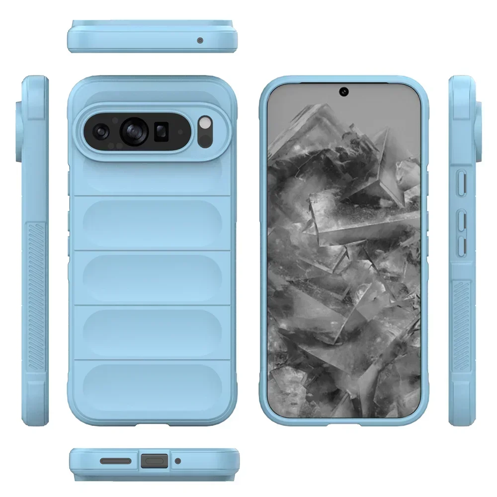 New Shockproof Case For Google Pixel 9A 9 Pro XL Funda Soft Silicone Back Coque For Google Pixel 8 7 Pro 8A 7A 6A Cover