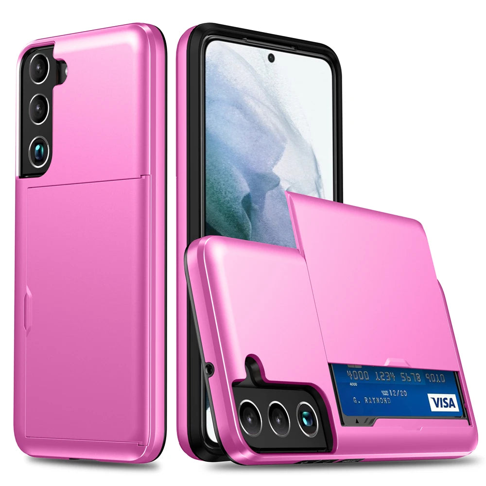 Wallet Cover For Samsung Galaxy S22 S20 S21 FE S10 Plus Case With Card Holder Shell For Galaxy S10e S22+ S21+ S22 Ultra 5G Funda