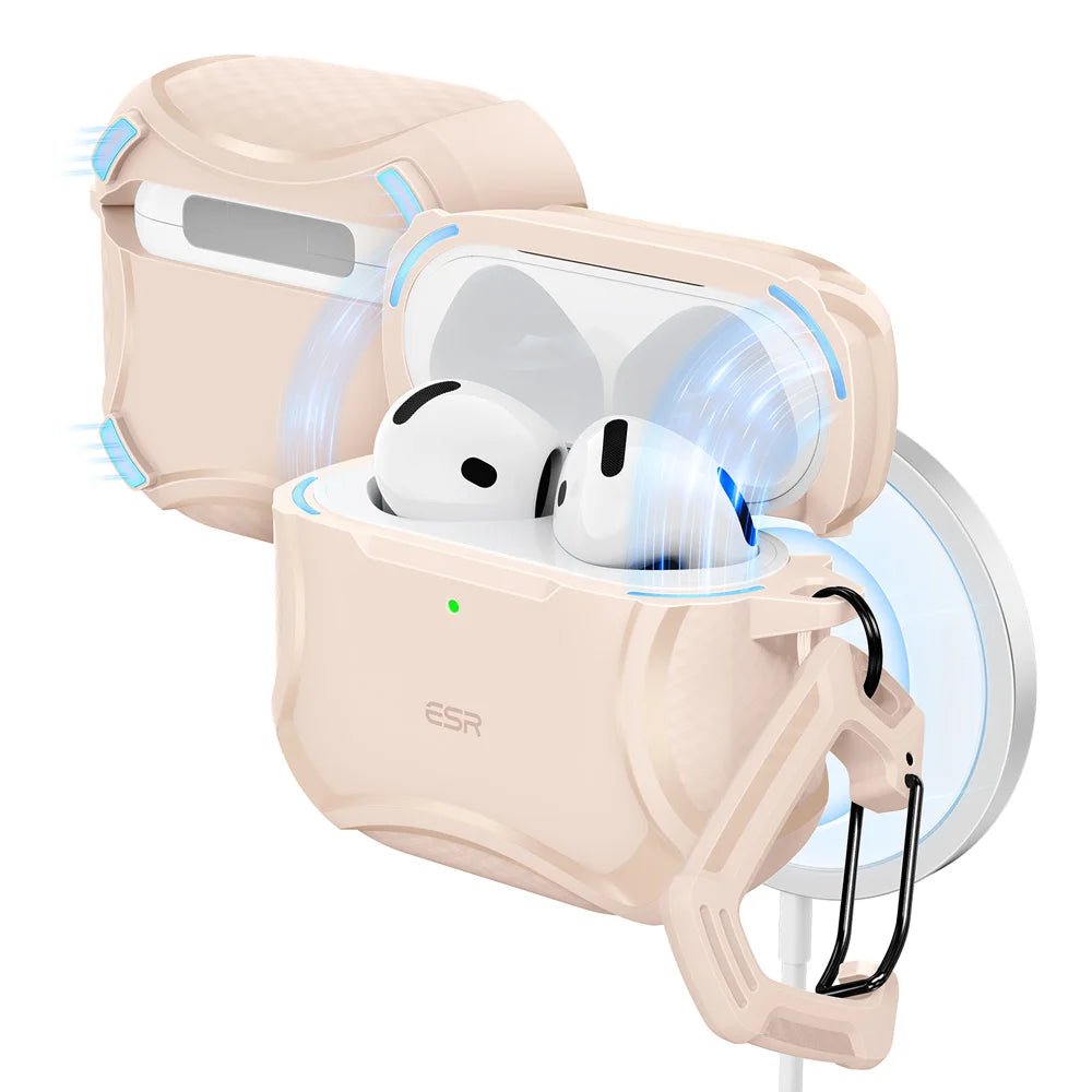 ESR for AirPods 5 Case (2026)&AirPods 4 Case (2024)Powerful Drop Protection Earphone Cover Compatible with AirPods 4/5 Gen