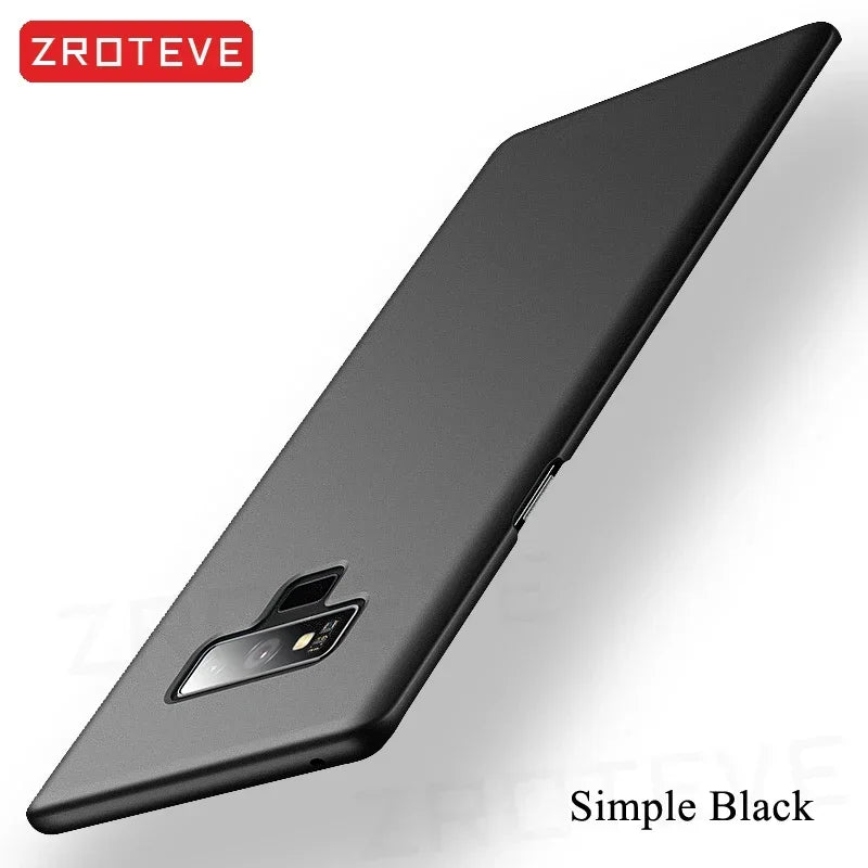 For Samsung Note9 ZROTEVE Slim Hard PC Matte Cover For Samsung Galaxy Note 20 8 9 10 Plus S20 S21 FE S22 S23 S24 S25 Ultra Case
