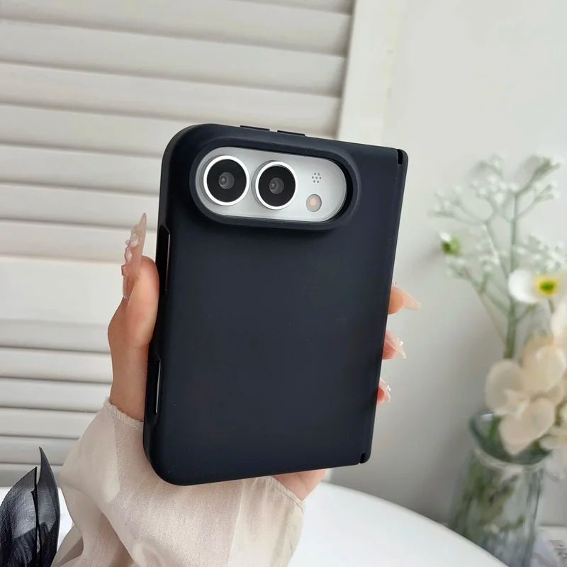 Luxury silicone For Magsafe Magnetic phone case, for iPhone Duo anti drop protective case, supports wireless charging Cover
