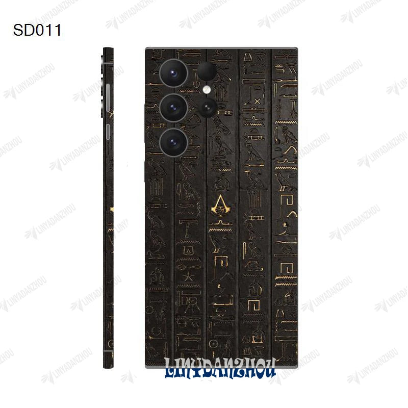 Skin for Samsung Galaxy S26 S24 S23 S22 S25 Ultra Note20 Decals Back Film Cover Screen Protector Wrap Ultra Thin Sticker