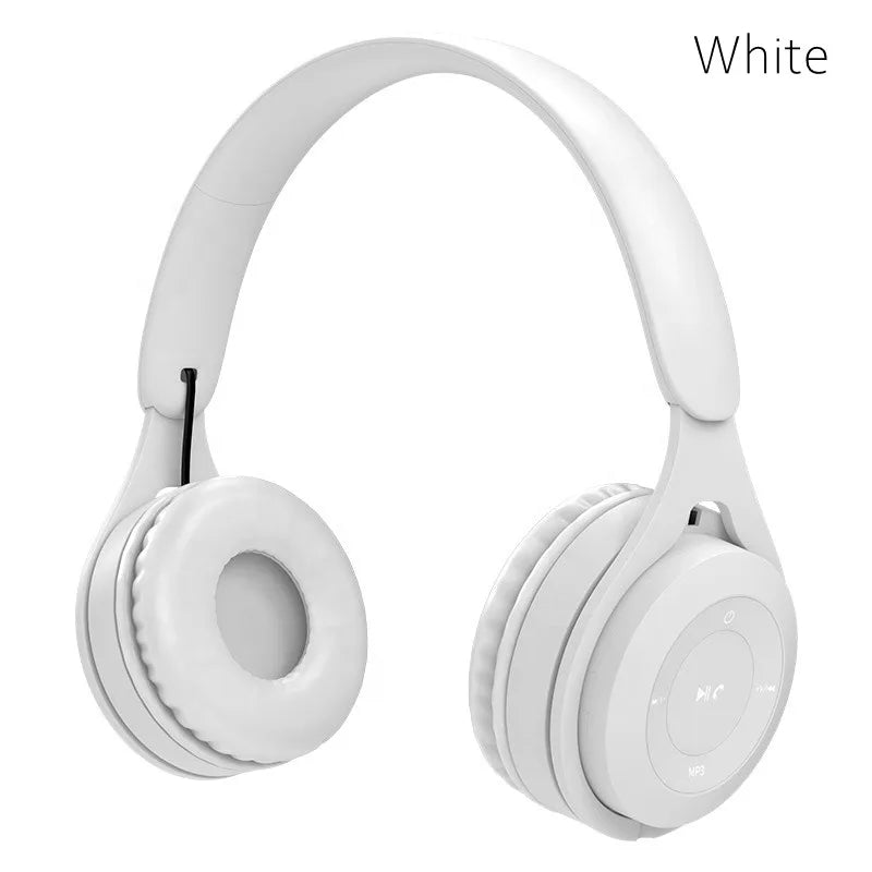 Y08 Wireless Bluetooth Headphone Macaron Headphones Stereo Headband Gaming Headset with Mic Gamer Girl Gift for Mobile Tablet