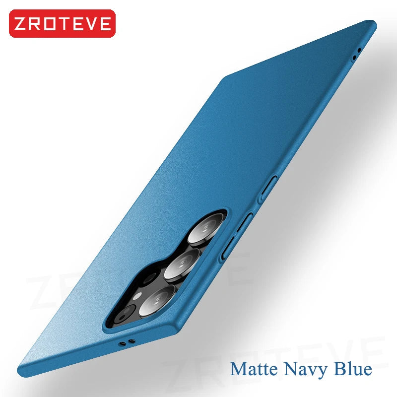 S25 Ultra Case Zroteve Slim Hard PC Matte Cover For Samsung Galaxy S25 Edge S24 S23 FE S22 S21 S20 S10 E Note 20 10 Plus Cases