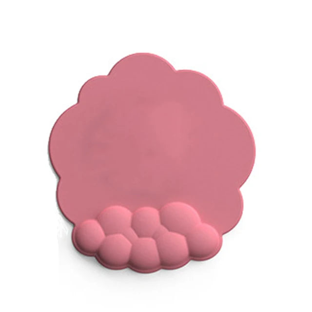 Mouse pad with wrist rest keyboard cloud anti-slip memory foam desktop office gamer mouse wrist rest