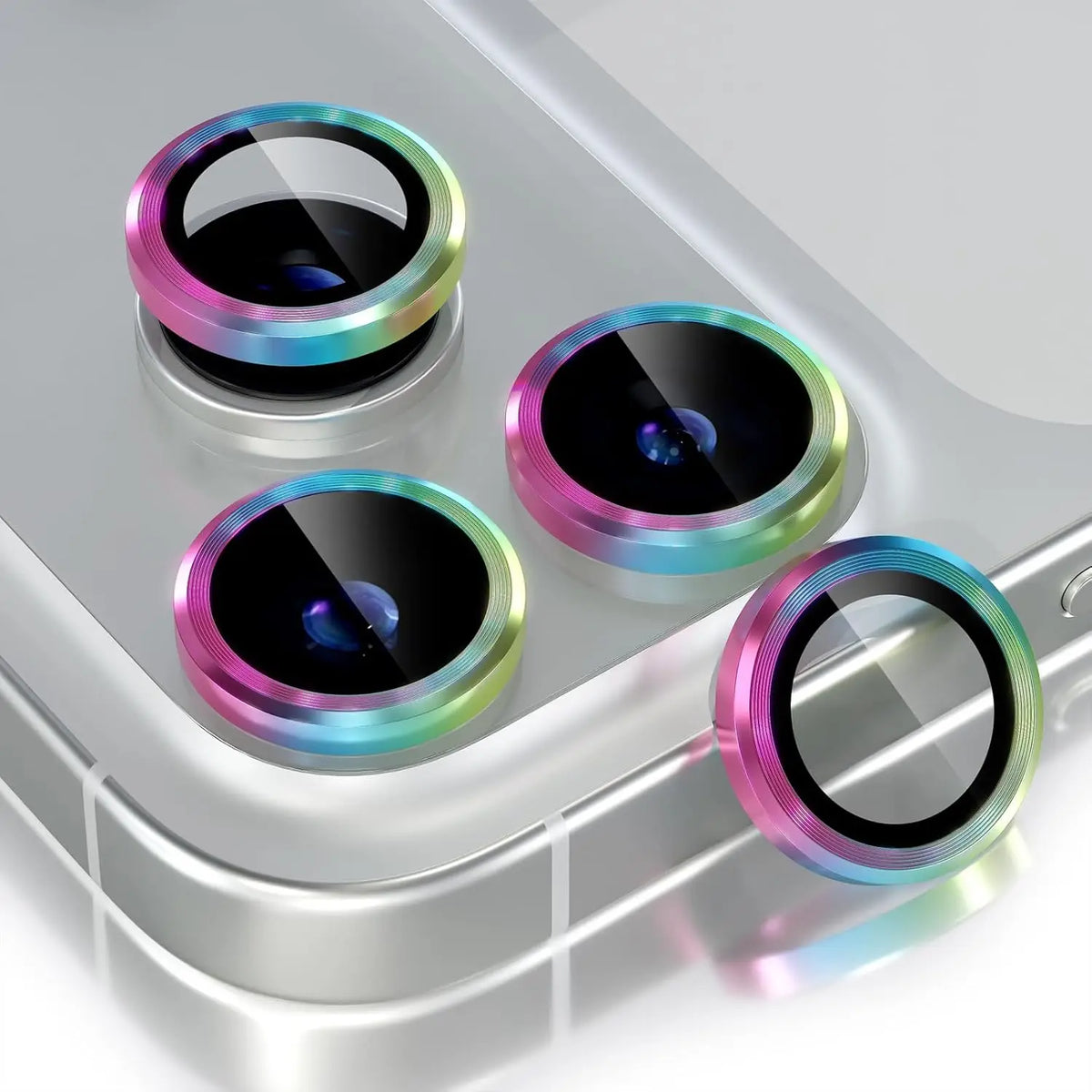 Bling Glitter Diamond Metal Frame Camera Protector For IPhone 17 Pro Max Air 17Pro Alloy Lens Tempered Glass Film Ring Cover Cap