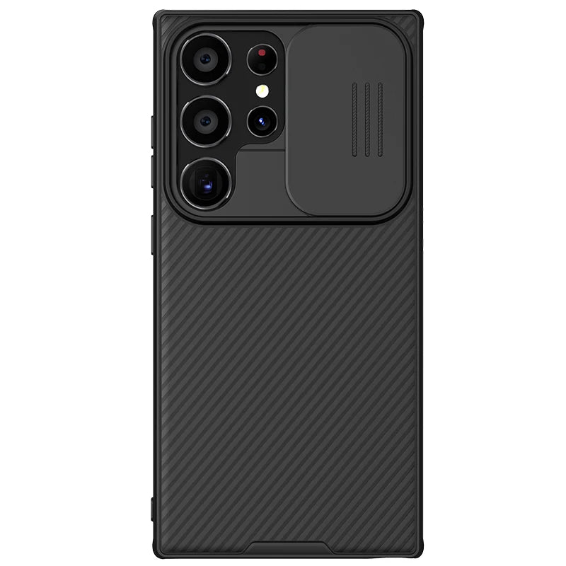 for Samsung Galaxy S26 S25 S24 S23 S22 Ultra Edge Case Nillkin CamShield Slide Camera Cover for S24 FE S23 Plus Lens Cases