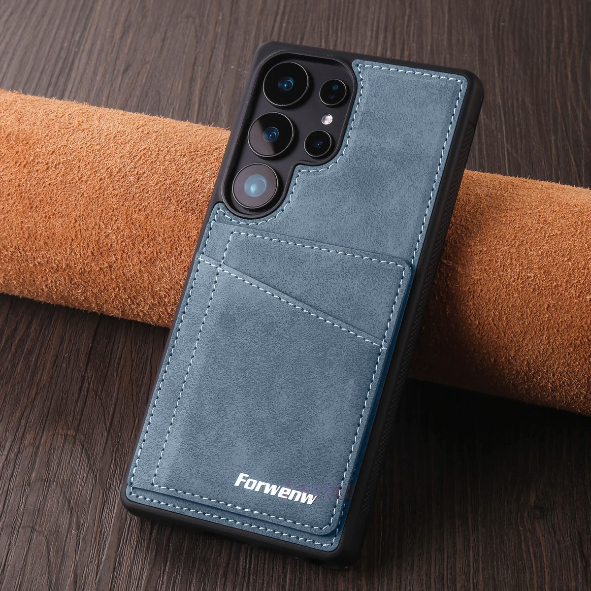 Leather Case for Samsung Galaxy S25 Edge S26 S24 Ultra S23 S22 S21 Plus S20 FE A16 A36 A56 A15 A35 A55 A54 A14 A17 Phone Cover