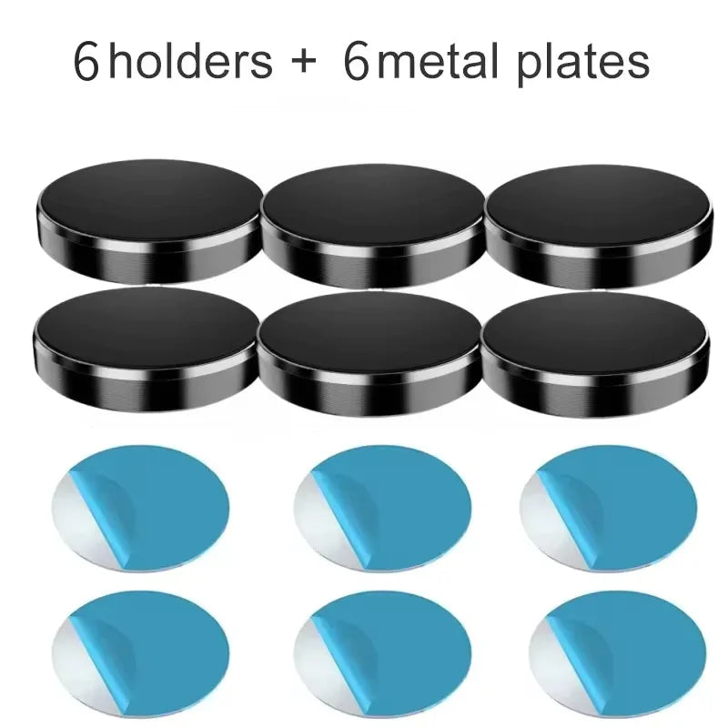 Magnetic Car Phone Holder Magnet Mount Mobile Cell Phone Stand GPS Support For iPhone 14 13 12 Pro Xiaomi Huawei Samsung Oneplus