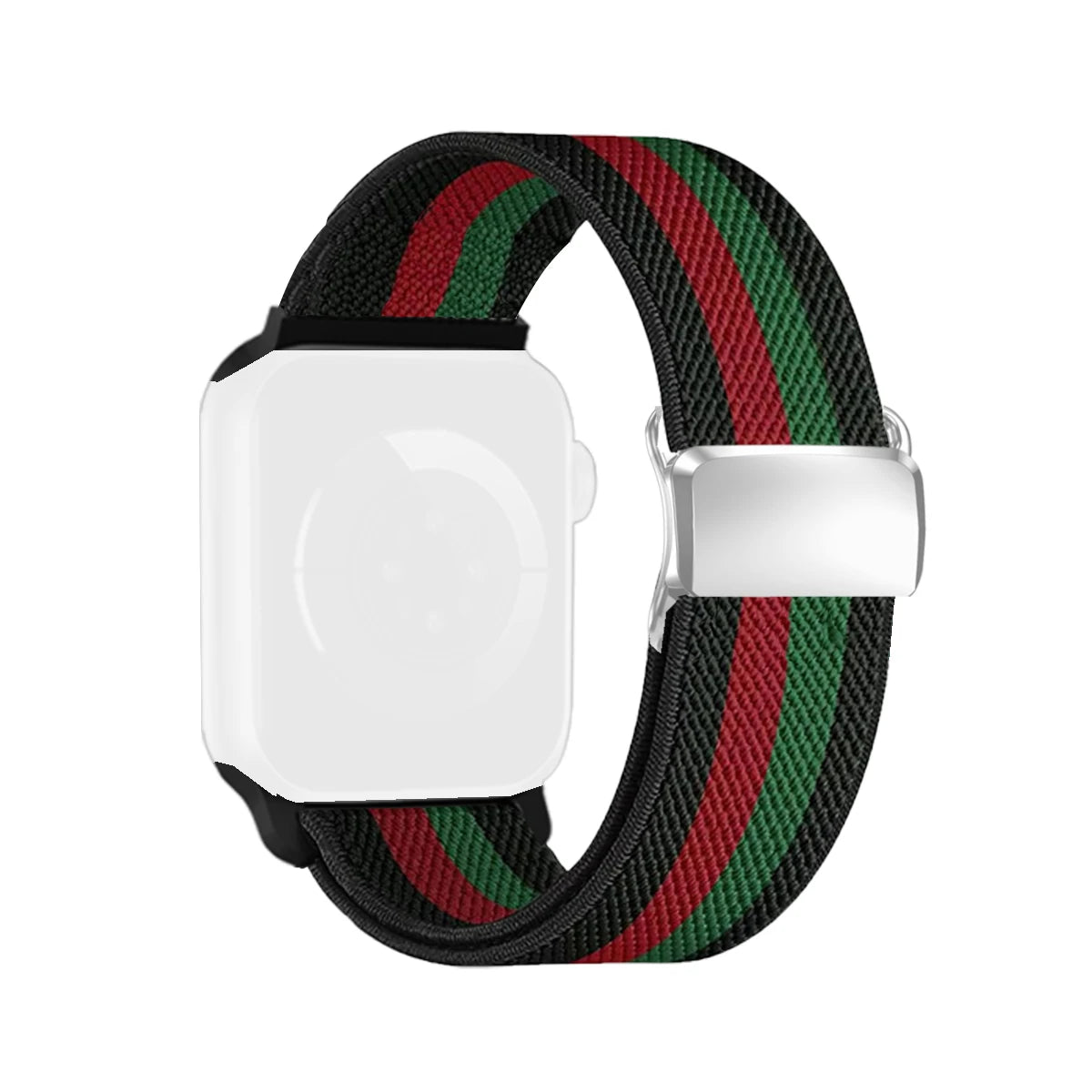 Magnetic Strap for Apple Watch Ultra3 Band 49mm Woman Man 40mm 44mm Nylon Elastic Loop for Iwatch Series11 10 9 8 7 6 5 4 3 2 1
