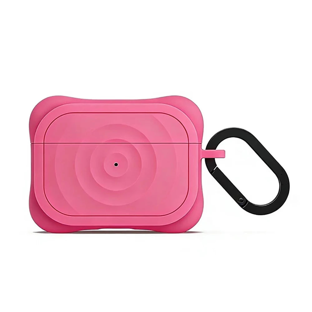 Ripple Liquid Silicone Case For AirPods Pro 3 2 AirPods4 Multi Color Wireless Bluetooth Earbuds Simple Protective Cover