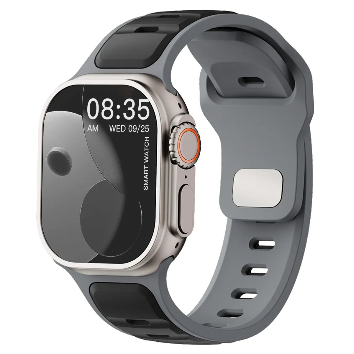 For Iwatch Series 11 10 9 8 7 6 5 4 SE3 Ultra 3/2 Silicone Strap Sports Band for Apple Watch 49mm 46mm 45mm 44mm 42mm 41mm 40mm