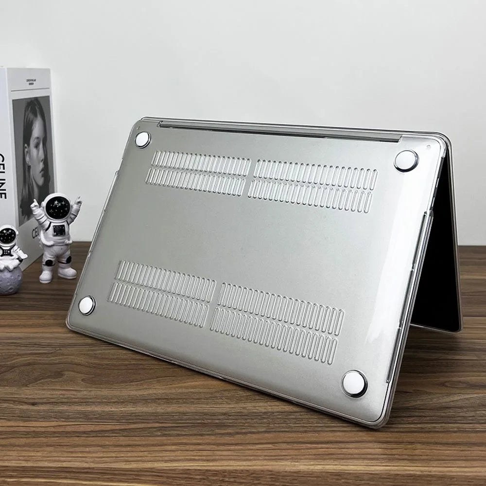 2026 Laptop Case For Apple Macbook Air 13.6 15 Shell Mac M5 M1 M2 M3 M4 Chip Pro Neo 13 14 16 A2338 Air 13 A2337 Crystal Cover