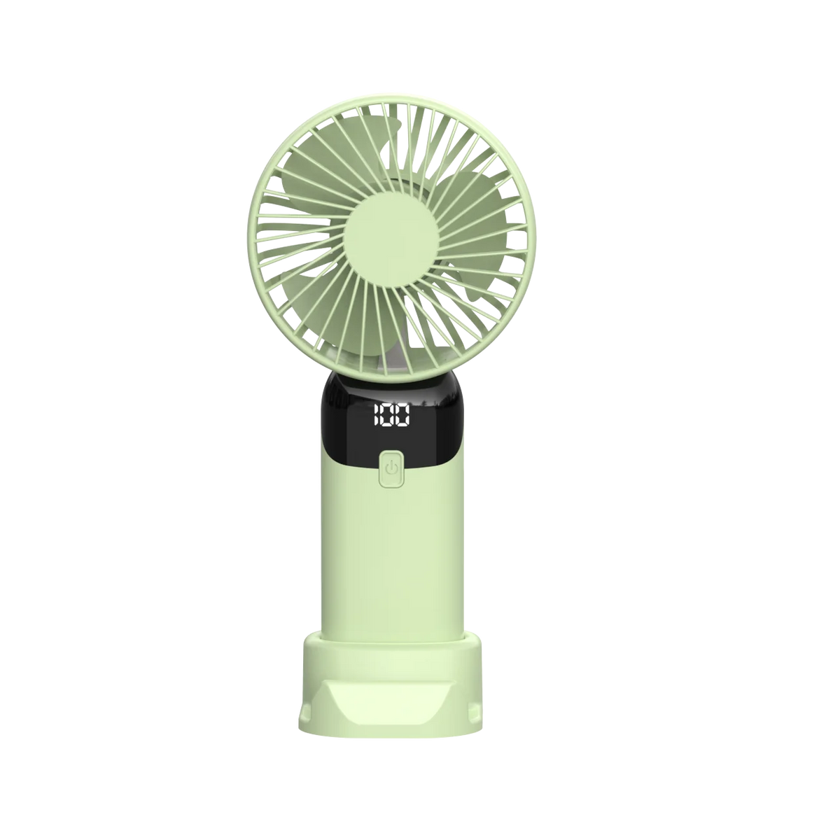 USB Mini Strong Wind Handheld Fan Portable Quiet Rechargeable Desktop Air Cooler with Phone Holder Cooling Fan Outdoor Travel