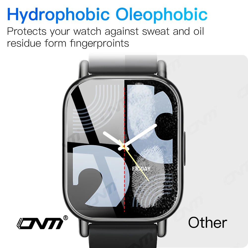 9H Premium Tempered Glass for Xiaomi Redmi Watch 5 4 Lite / Active Smart Watch Clear HD Glass Screen Protector Film Accessories