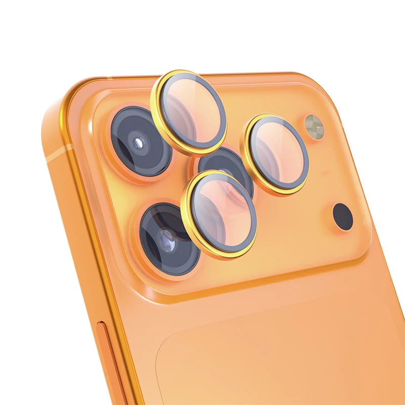 iPhone 17 Pro Max Sapphire Camera Lens Protector + Tempered Glass Screen Protector, 9H Anti-Scratch HD Clear Full Cover Set