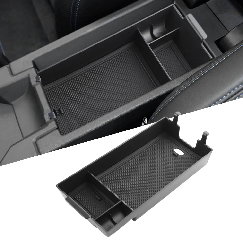Car Armrest Storage Box For BMW 1 2 Series F40 F44 2021 - 2025 Central Control Organizer Tray Auto Interior Accessories