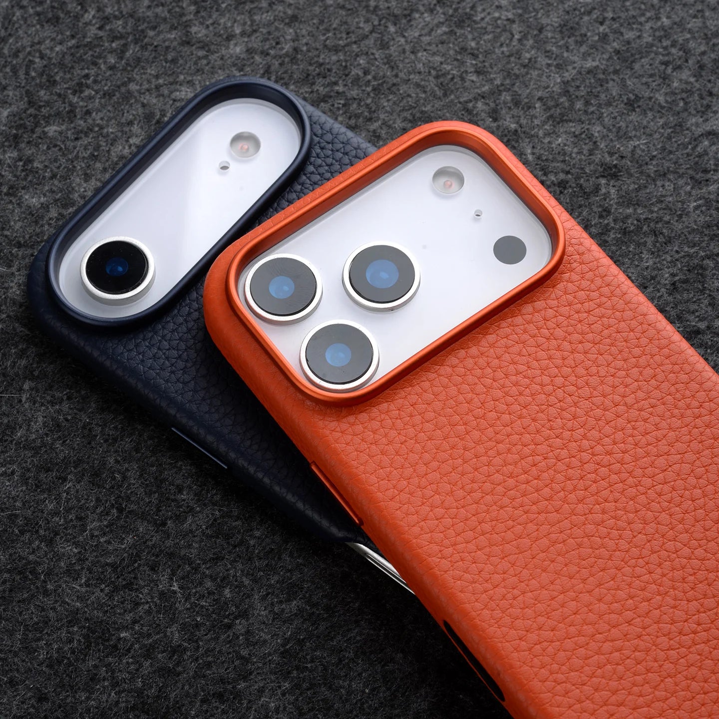 Melkco 100% Genuine Leather Case For iPhone 17 Pro Max Air MagSafe Cover with Camera Butto protective luxury Cow Magnetic cases