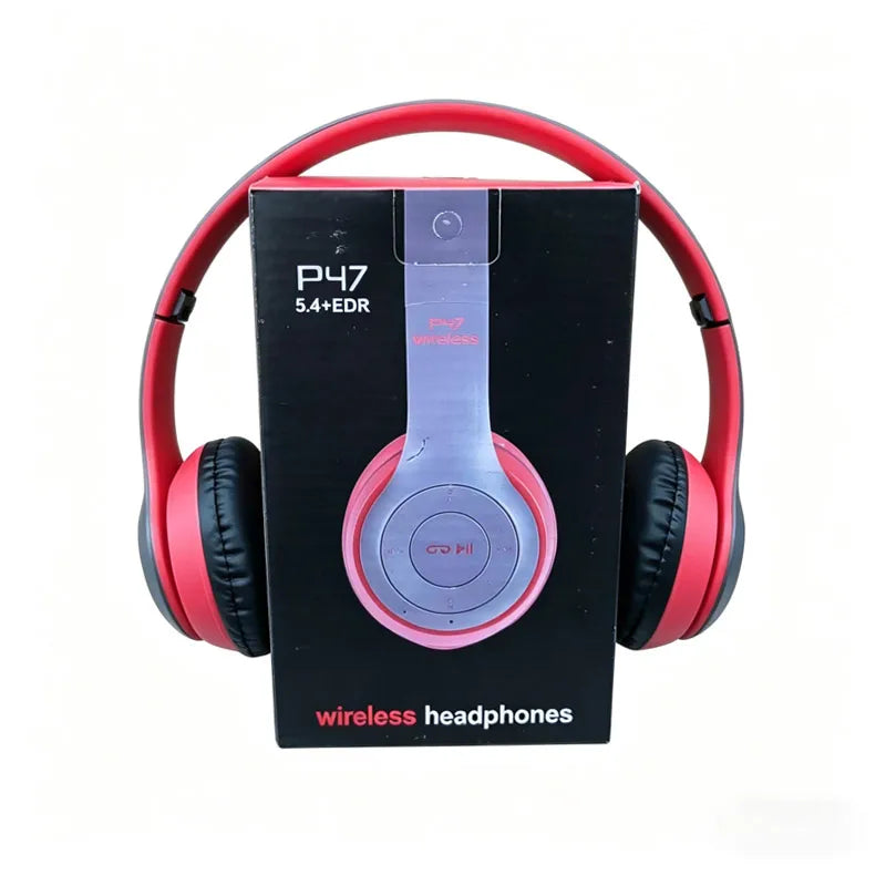 Bluetooth 5.0 Headphones Foldable Wireless Gaming Sports Headset HiFi Sound Over-ear for Huawei Xiaomi Apple Phone PC Tablet
