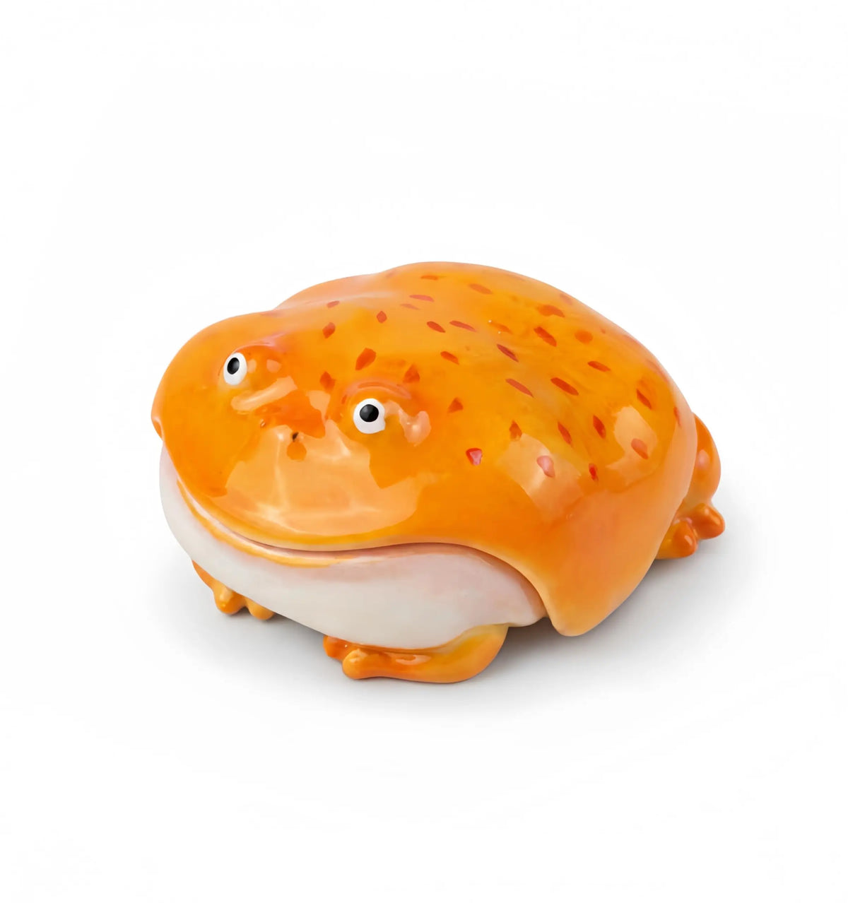 Funny Frog Shaped Case for AirPods 4, Hard Resin 3D Toad Earbuds Cover, Scratchproof Protective Shell with Novel Design
