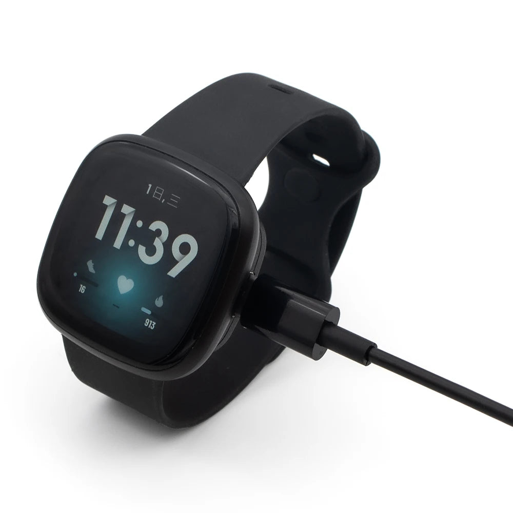 Watch Charger Head for Fitbit Versa 3/4/Sense/Sense 2 No Cable Portable Charging Dock for Google Pixel Watch 2/Watch 3 Chargers
