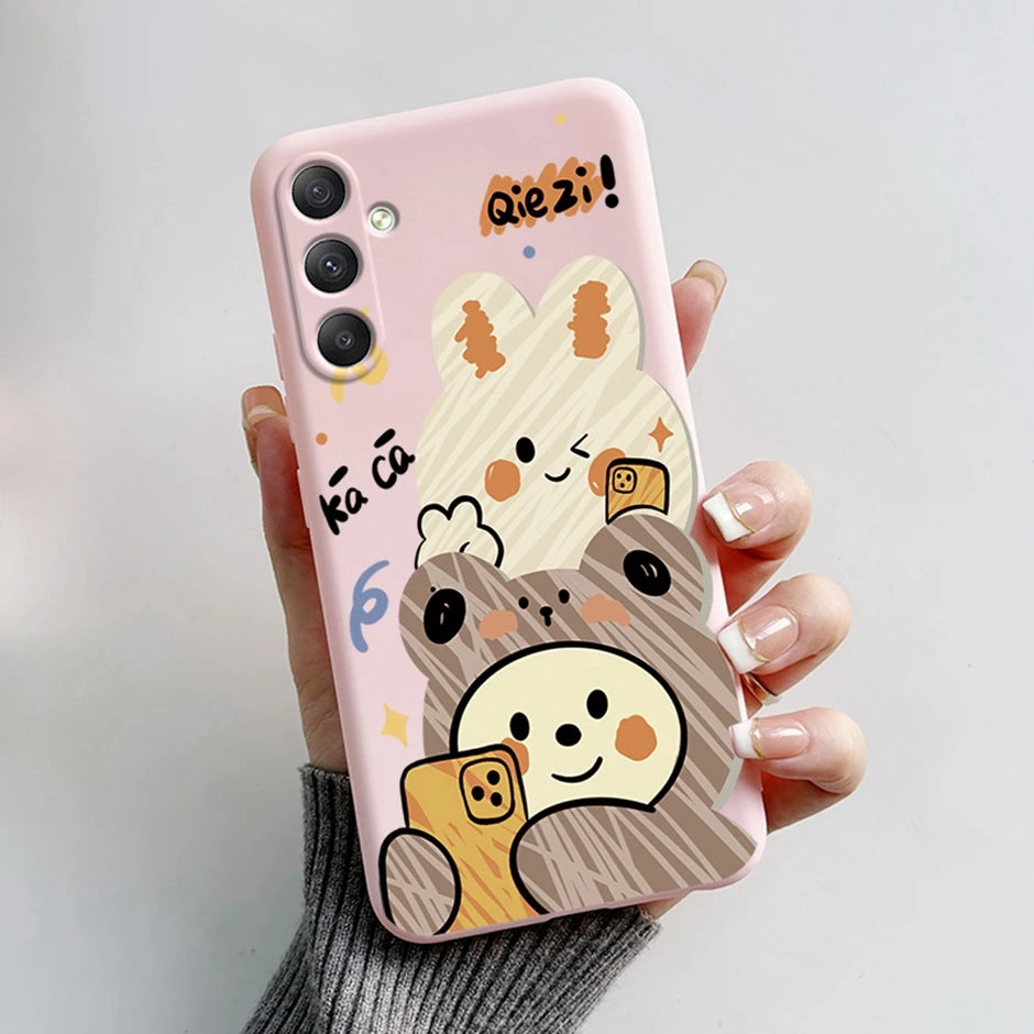 Mobilie Phone Case For Samsung Galaxy Note10 Cute Cartoon Soft Silicone Back Cover For Samsung Galaxy Note 10 Phone Case Bumpers