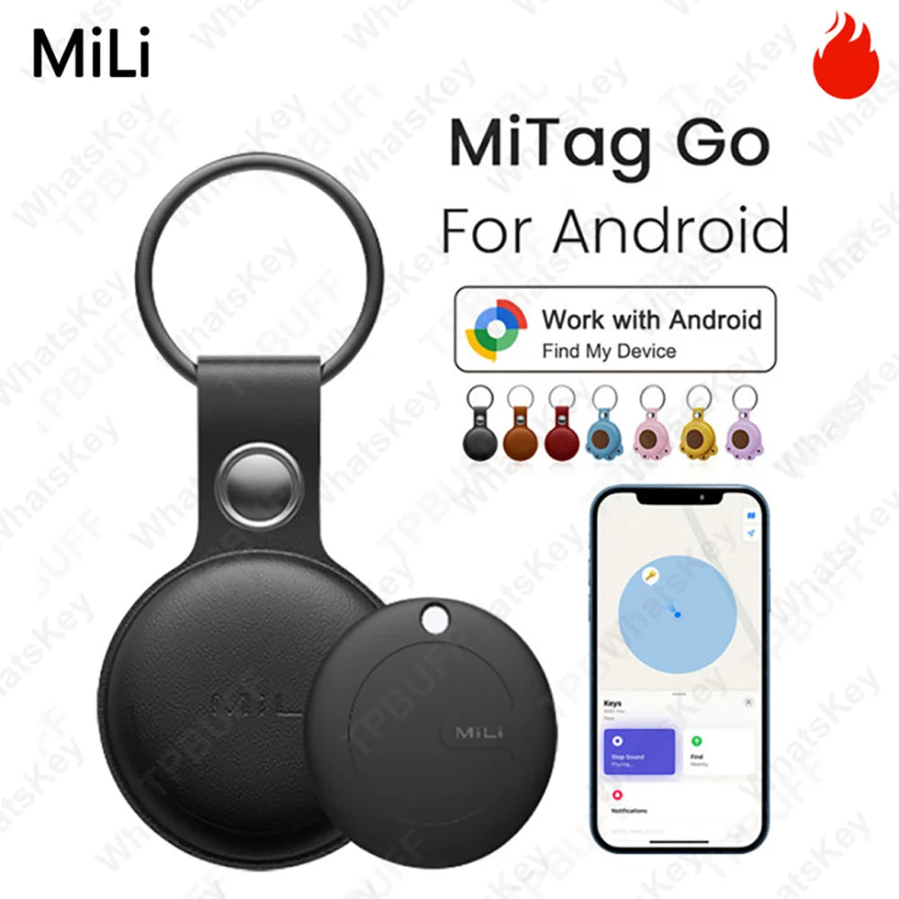 MiLi Google Find My Gps Tracker Android Bluetooth Smart Activity Trackers Wearable Devices Android Airtag Waterproof Smart
