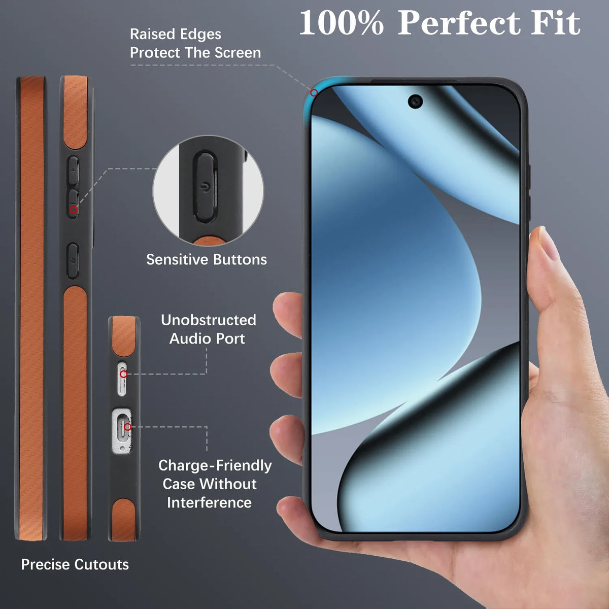 High End Carbon Fiber Texture Leather Phone Case For Google Pixel 10 9 ProXL 10A 9A For MagSafe Wireless Charger Anti-Drop Cover