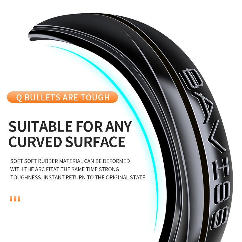 Invisible Car Door Anti-Collision Strip Rearview Mirror Anti-Scratch Crash Protector Sticker