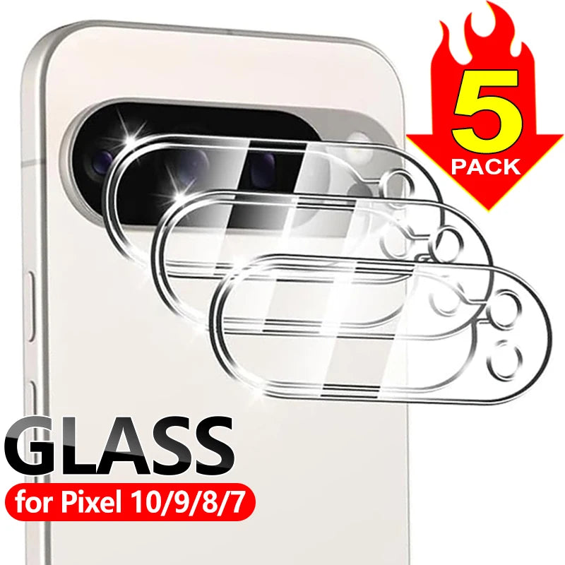 Camera Lens Protector for Google Pixel 10 9 8 7 Pro Camera Tempered Glass Len Protective Films for Pixel 10 9 Pro XL Pixel10 Pro