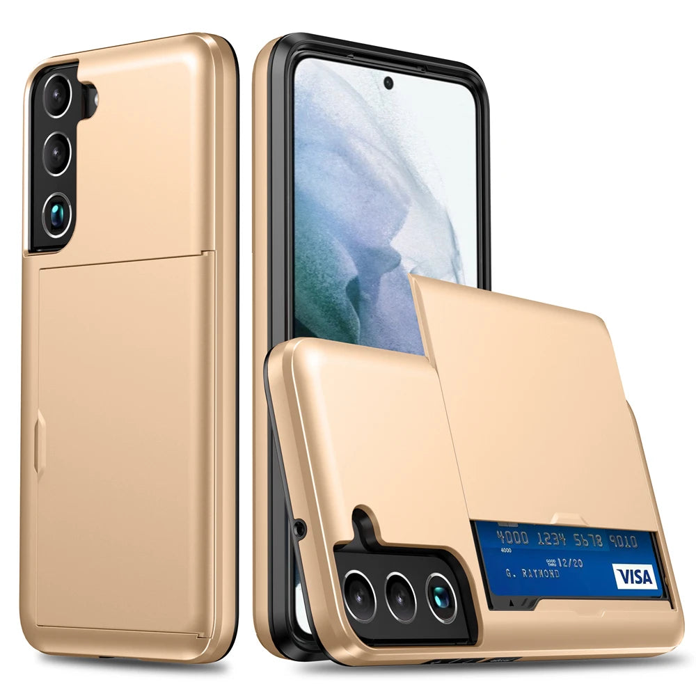 Wallet Cover For Samsung Galaxy S22 S20 S21 FE S10 Plus Case With Card Holder Shell For Galaxy S10e S22+ S21+ S22 Ultra 5G Funda