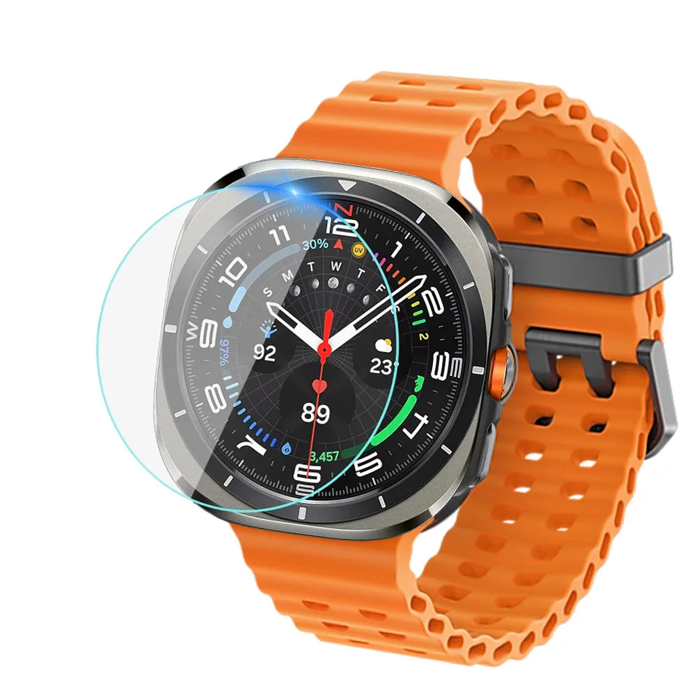 Tempered Glass For Samsung Galaxy Watch Ultra 2 47mm Accessories HD Clear Film galaxy watch 9/8/8 classic 44/40 Screen Protector