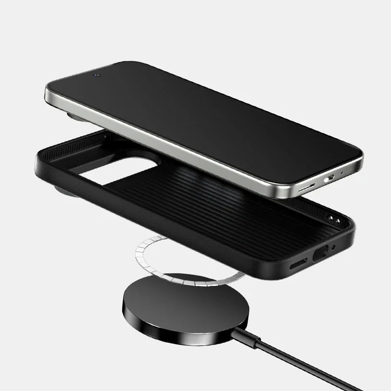 Fashion Carbon Fiber Pattern Protective Case for Google Pixel 10 9 Pro XL Alloy Lens Magnetic Wireless Charger Shockproof Cover