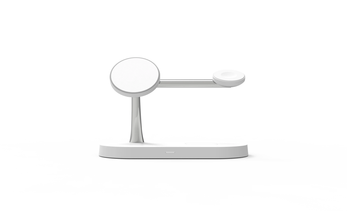 3 in 1 Wireless Charger Stand Magnetic For iPhone 12-17 Fast Charging Station for Apple Watch 11 10 9 8 7 6 5 Airpods 2 3 Pro