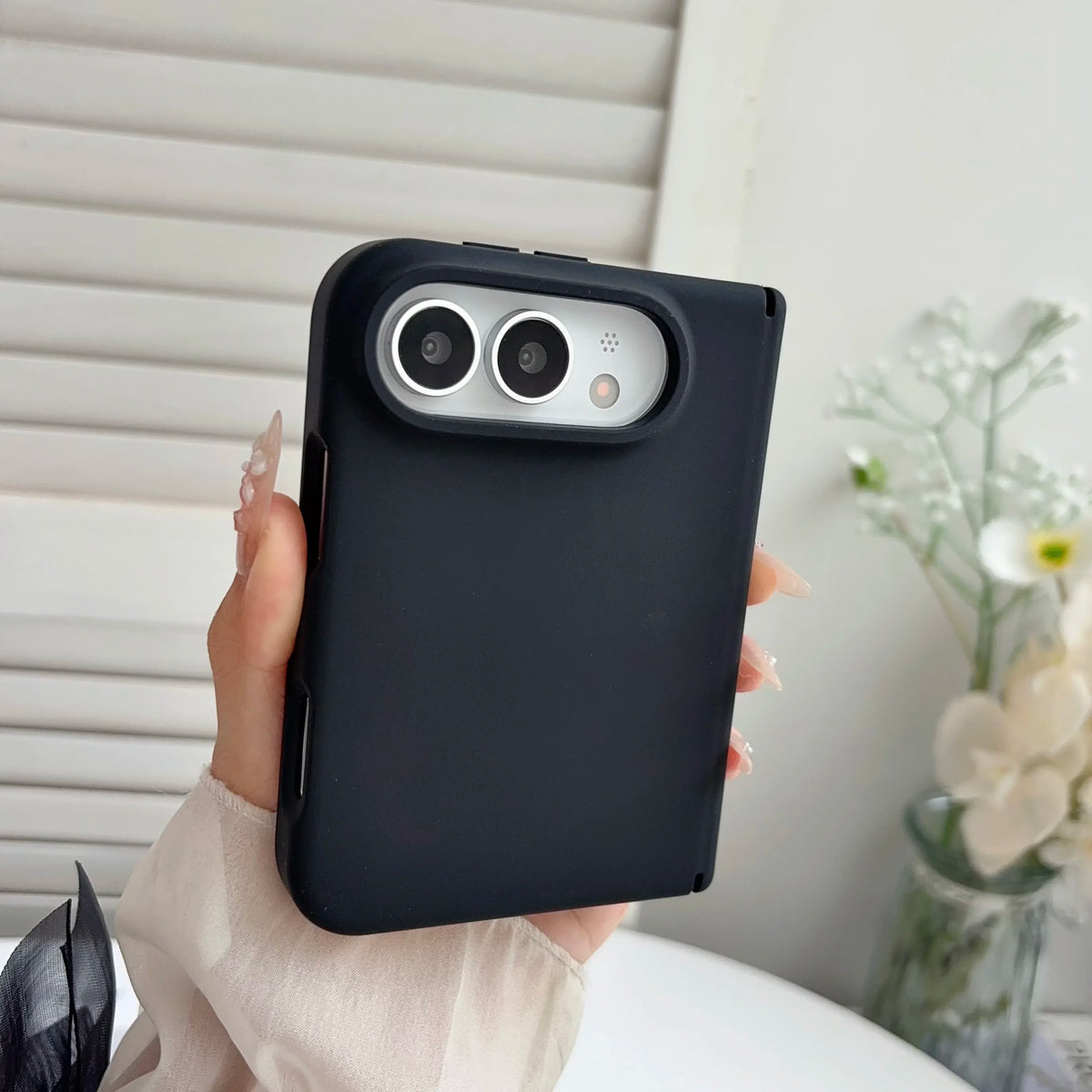 Luxury silicone For Magsafe Magnetic phone case, for iPhone Duo anti drop protective case, supports wireless charging Cover