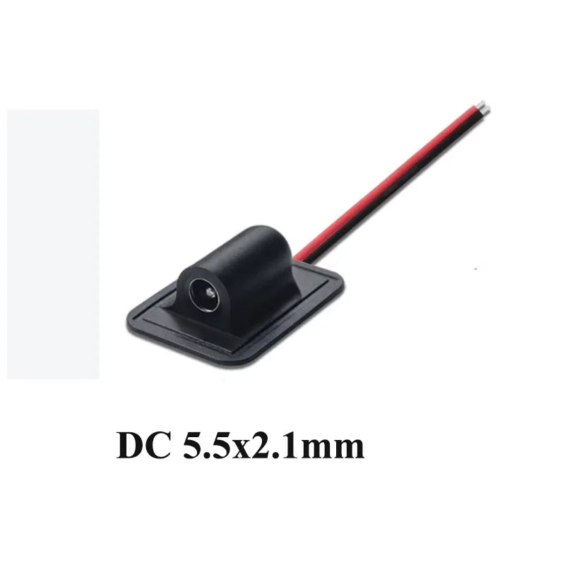 1Pcs DC 5.5*2.1 / Micro USB Type-C Female 2P Wire Type USB C Pigtail Cable Extension Power Cable USB-C Plug to 2 Pin Bare Wire