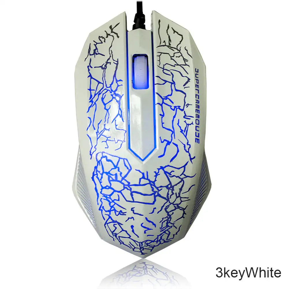 Colorful LED Computer Gaming Mouse Professional Ultra-precise For Dota 2 LOL Gamer Mouse Ergonomic 2400 DPI USB Wired Mouse