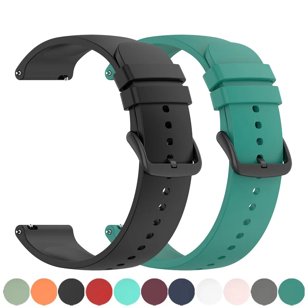 22mm Straps For Umidigi Uwatch 3S 2S 2 Smart Watch band Sport Silicone Wristbands For Umidigi Urun S Belt Accessories Bracelet