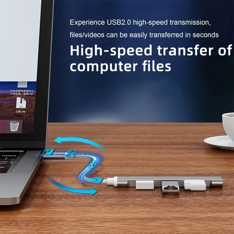 USB C HUB USB 3.0 HUB Type C 4 Port Multi Splitter Adapter OTG Macbook HUB Pro 13 15 Air Mi Pro for HUAWEI Computer Accessories