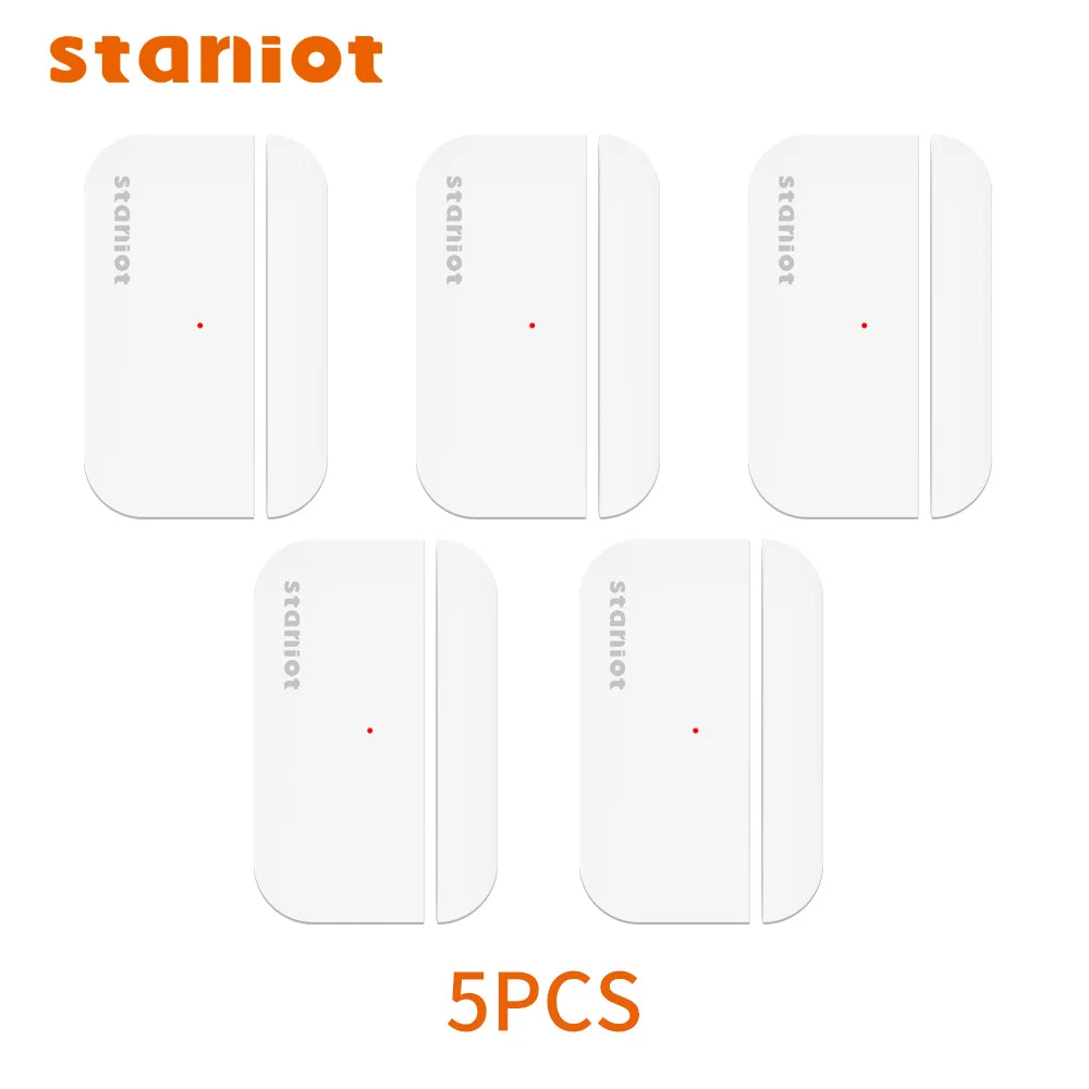 Staniot Door Sensor Wireless Smart Home Security Window Detector 5-Year Battery Life Door Open Closed Magnetic Contact Sensor