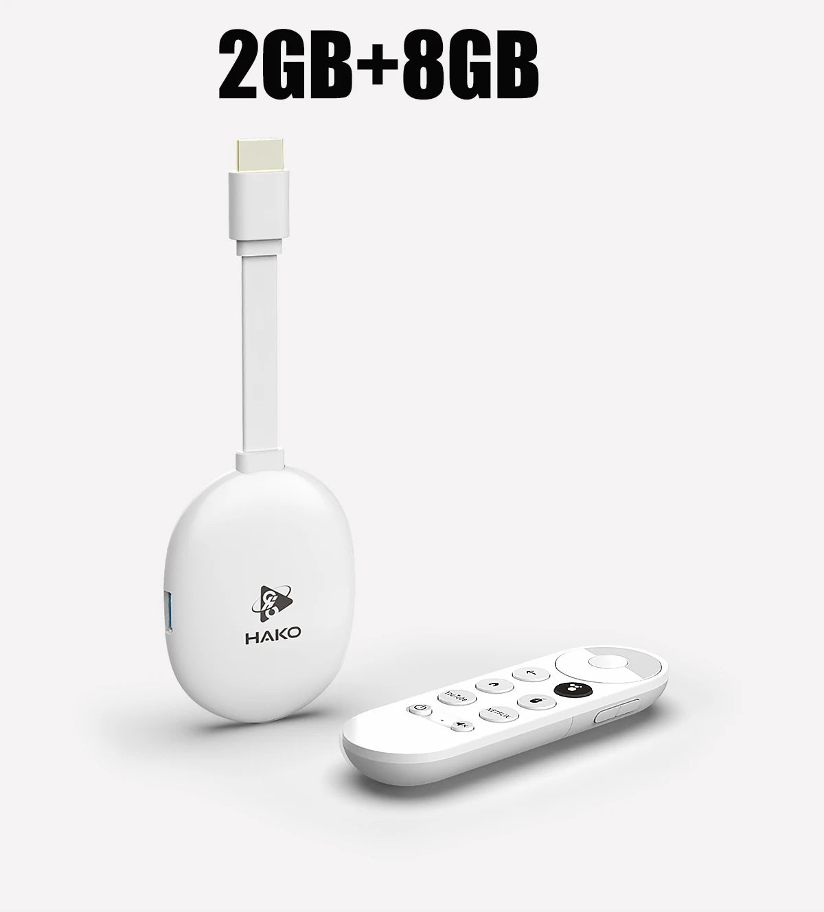 Android 14 TV Stick HAKO RK3518 with 4K HDR 2.4G 5G wifi6 2GB 8GB 16GB Voice Remote