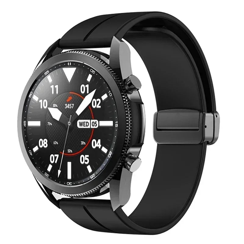 Magnetic Folding Buckle Band for MEVADEN Y22 SmartWatch Silicone Strap for MEVADEN Y22 Watchband Bracelet