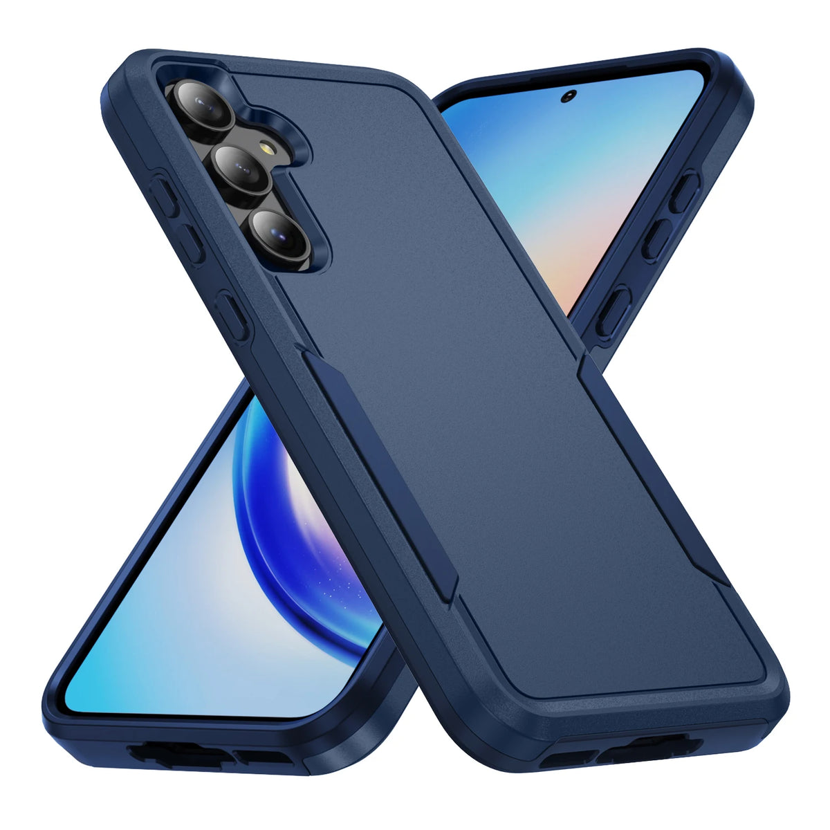 Military Grade Cases for Samsung Galaxy S25 FE S22 S23 S26 Plus S24 FE Ultra Edge A57 A17 A54 A16 5G A56 A55 A15 Armor Case