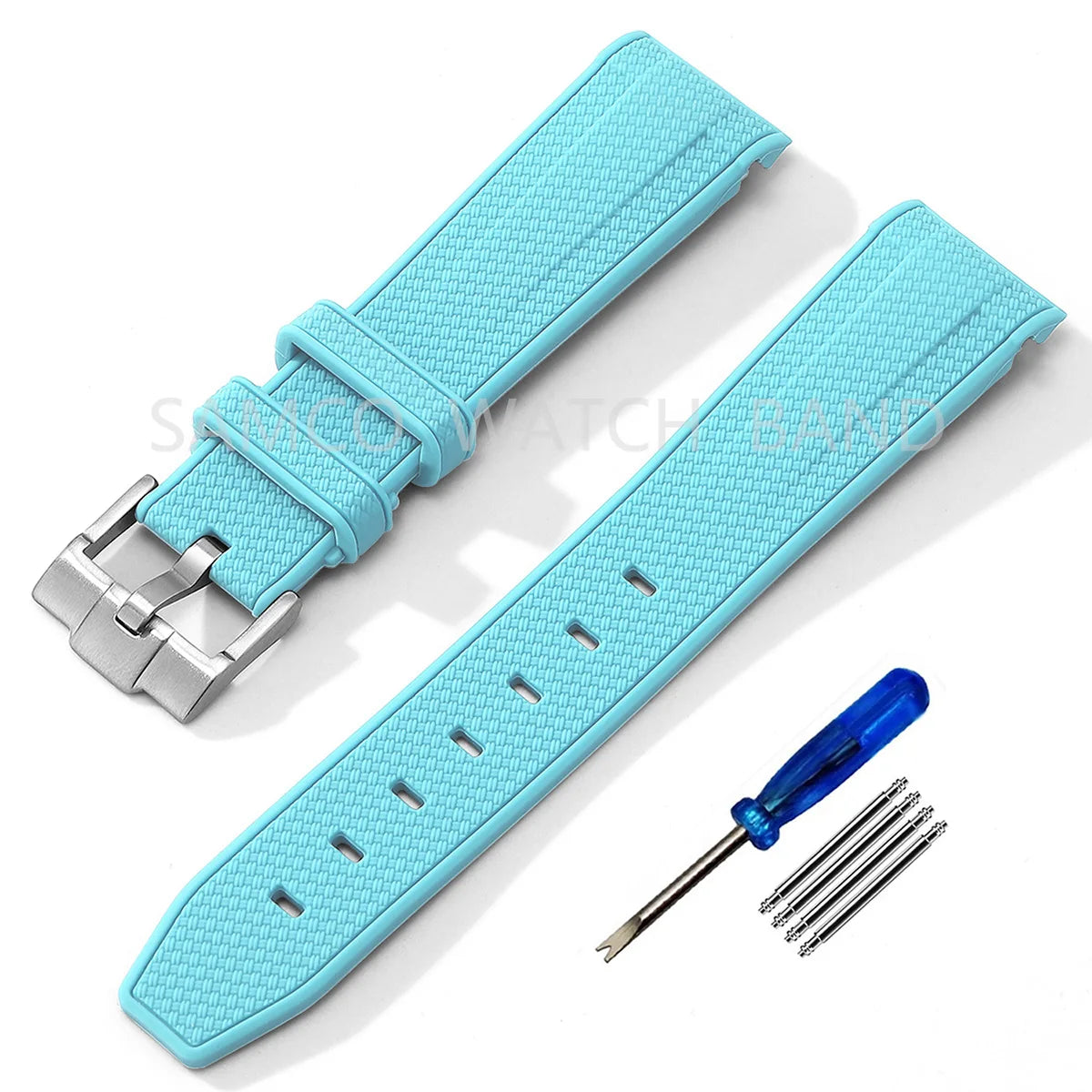 Silicone Strap for MoonSwatch Watch 20mm Rubber Replacement Band for Omega X Swatch Speedmaster Watch Bands