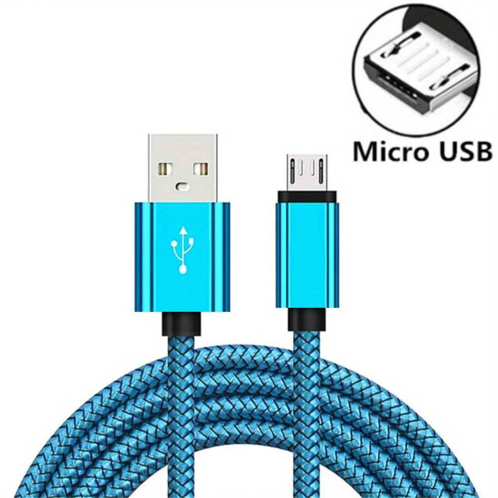 USB A Micro Cable Fast Charging Wire Mobile Phone Line USB Adapter Cable Cord For Samsung Xiaomi Andriod Mouse PS4 GamePad Data