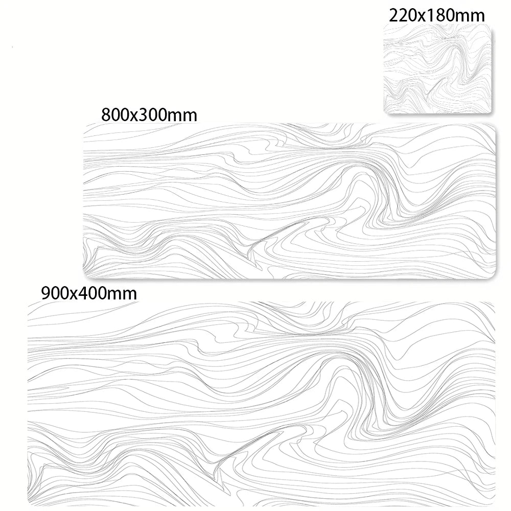 Strata Liquid Desk Mat Large Gaming Mouse Pad Non-Slip Rubber Game XXL Mouse Mat Computer Keyboard Mats Pad Big Mousepad 900x400