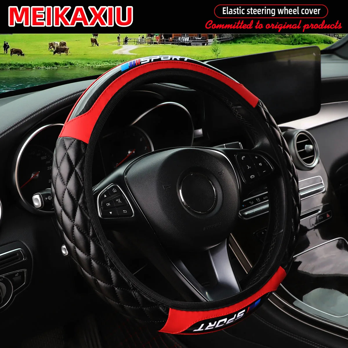 The New Crystal Carbon Fiber Sport Car Comes With a Universal Disc Cover Without Inner Ring for All Seasons